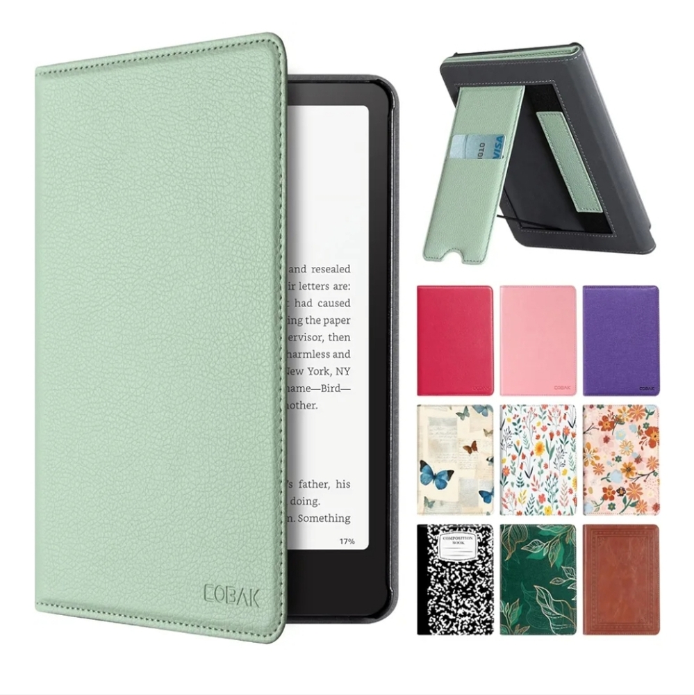 sage green 7" kindle cover
